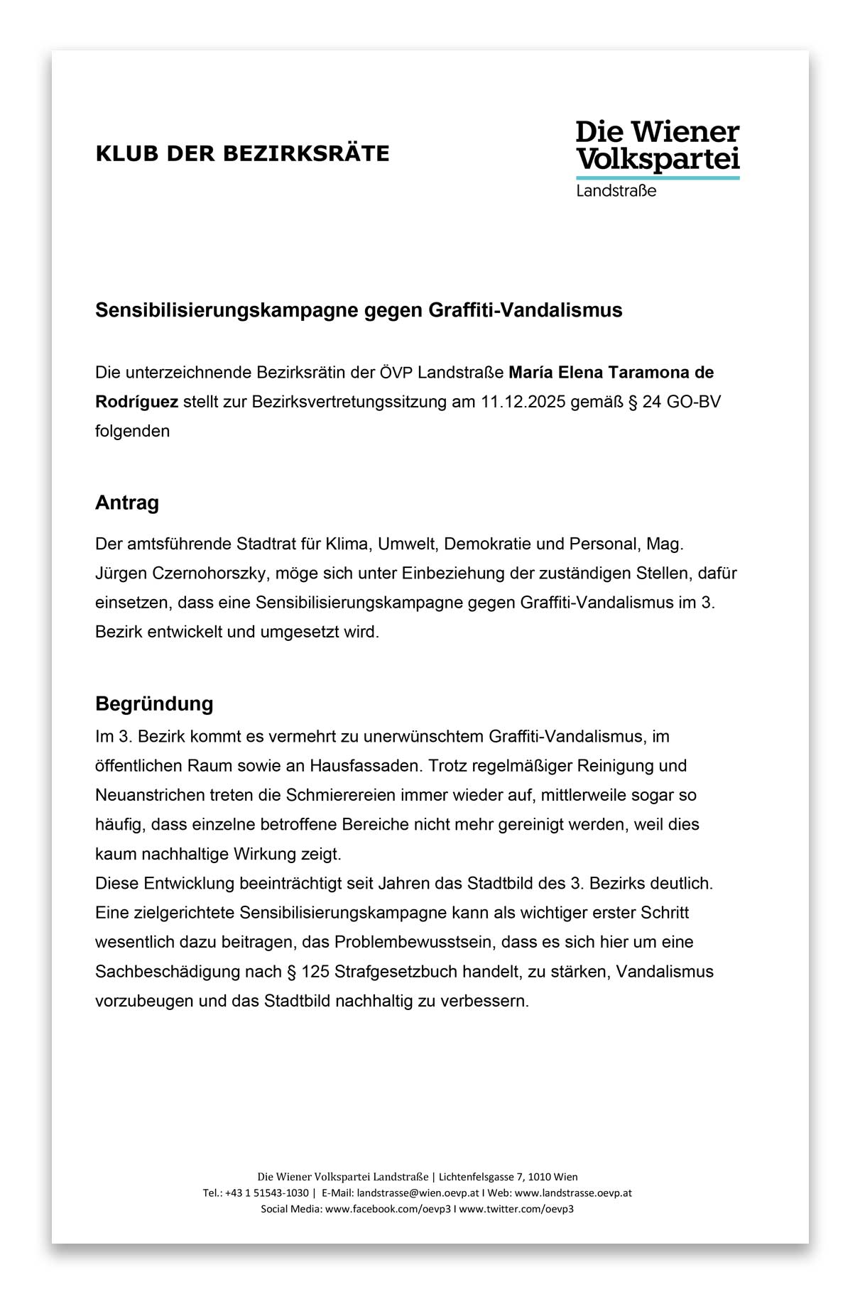 antrag-maria-övp-Graffiti-Vandalismus